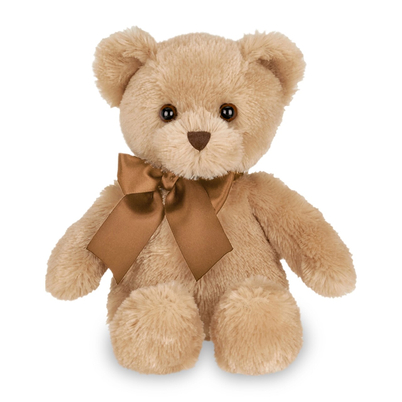 Bearington Lil' Honey Teddy Bear Stuffed Animal - 12" Brown Plush Bear Toy with Soft Fur and Classic Design - Washable Teddy Bears for Girls - Adorable Gift for Kids, Babies, and Animal Lovers